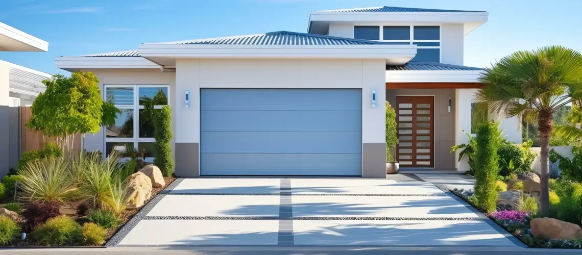 Property valuer assessing a residential property